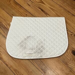 Dover Saddlery All Purpose Saddle Pad white